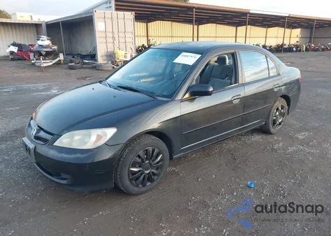 2005 Honda Civic Lx from USA, damaged, VIN 2HGES16565H590489